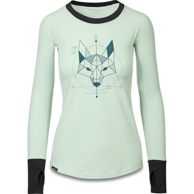 Фуфайка (термобелье) женская DAKINE LUPINE LIGHTWEIGHT TOP GREEN LILY Размер M 10001975 (0610934293890)